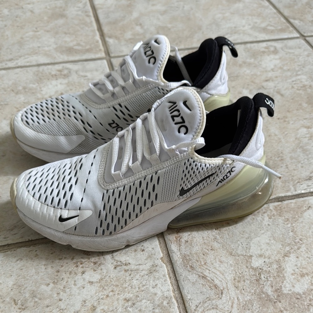 Nike Air Max 270 White Sneakers